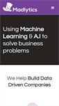 Mobile Screenshot of madlytics.com